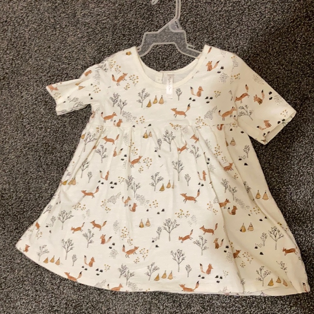 Rylee + crew fox dress